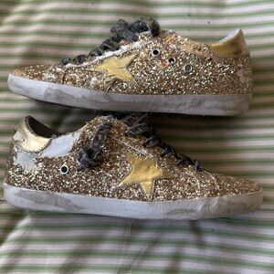 Golden Goose glitter sneakers